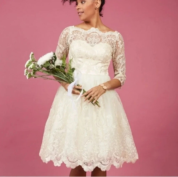 NWT || MODCLOTH || Bridal/formal dress - Picture 1 of 10